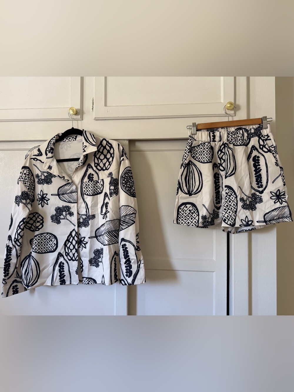 Women’s Printed Shorts Set